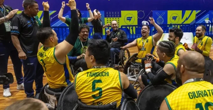 Seleção Brasileira de Rúgbi em Cadeira de Rodas Conquista Título Histórico na Austrália e Miram o Mundial no Brasil