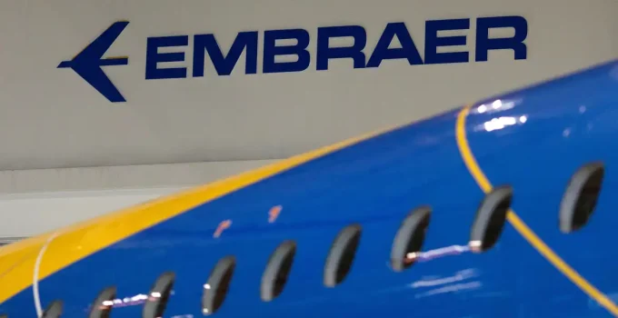 Embraer Dispara em Pedidos: Aviação Comercial Impulsiona Novo Recorde Histórico com US$ 32,1 Bilhões!