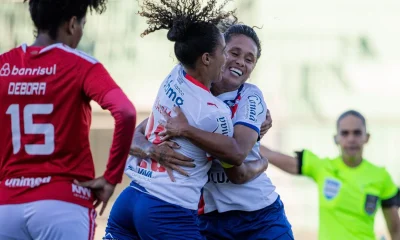 Bahia vence Inter em confronto direto no Brasileirão Feminino e sobe para 4º lugar