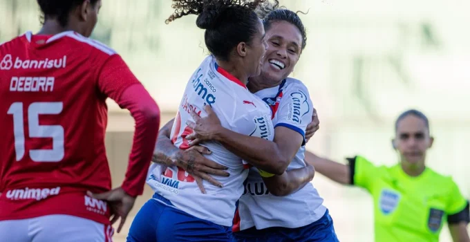 Bahia vence Inter em confronto direto no Brasileirão Feminino e sobe para 4º lugar