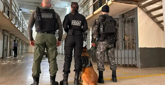 Operação Mute: Celulares e Itens Ilegais são Retirados de Presídios em 15 Estados Brasileiros, Fortalecendo Combate ao Crime Organizado