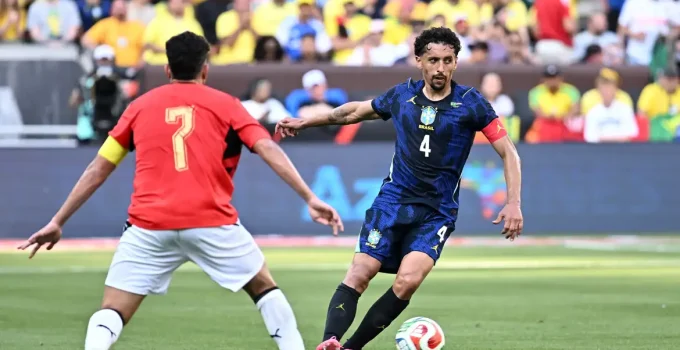 Brasil vence Egito em amistoso decisivo antes da Copa do Mundo com gol de Endrick