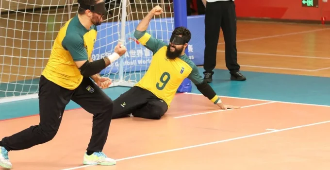 Seleção Masculina de Goalball Conquista Vaga na Semifinal do Mundial e Mira o Ouro Paralímpico de 2028