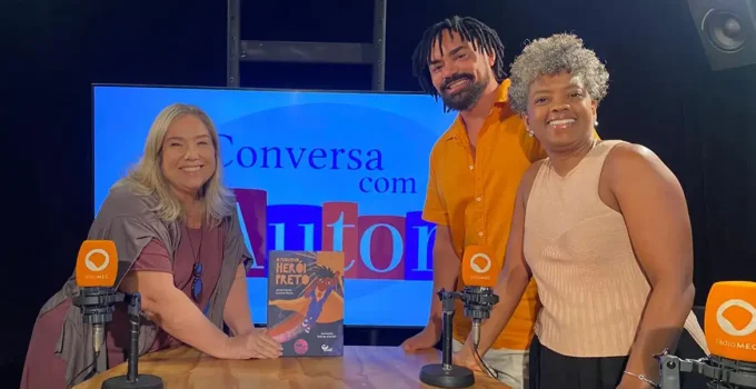 Conversa com o Autor: Junior Dantas e Cristina Moura celebram a representatividade e ancestralidade negra na literatura infantil