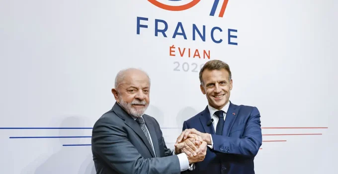 Lula em Genebra e Évian: Acordos de Defesa com Macron e Comércio com Suíça Marcam Agenda Internacional