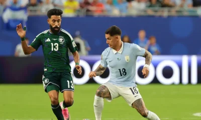 Uruguai empata com Arábia Saudita em estreia tensa na Copa: Maxi Araújo salva Celeste após gol de Al-Amir