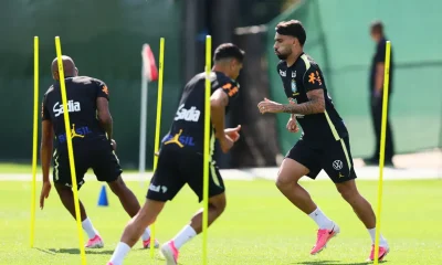 Seleção Brasileira faz 1º treino focado no Haiti com desfalques; veja quem treinou e quem ficou de fora