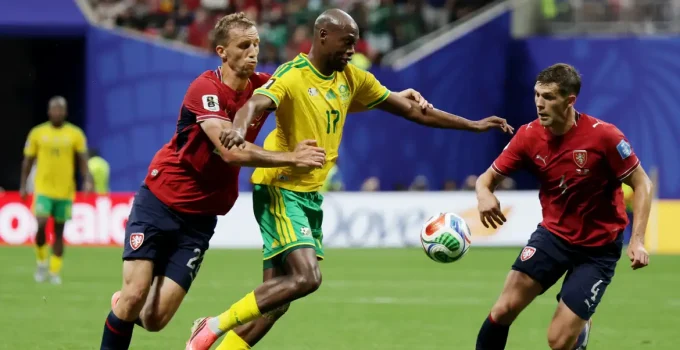 África do Sul Empata com República Tcheca em Jogo Histórico com Gol Relâmpago na Copa do Mundo 2026