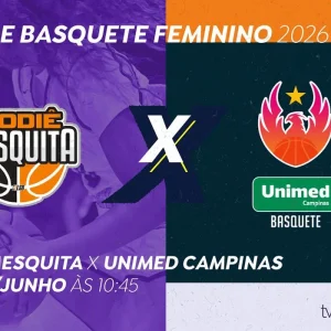 LBF: TV Brasil transmite jogo decisivo entre Sodiê Mesquita e Unimed Campinas neste domingo, com vantagem paulista nas quartas de final