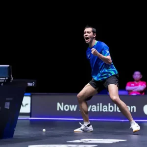 Hugo Calderano é derrotado na final do WTT da Eslovênia e adia busca pelo tricampeonato em disputa acirrada contra japonês