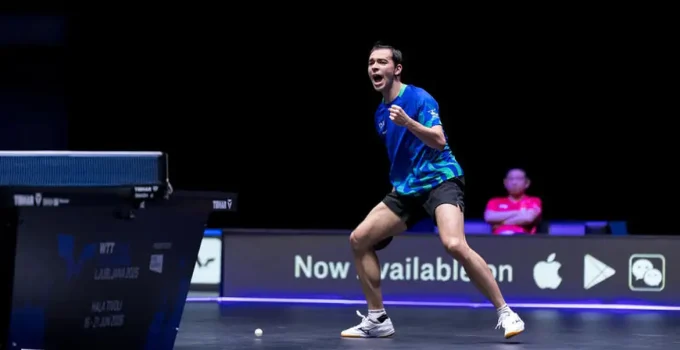 Hugo Calderano é derrotado na final do WTT da Eslovênia e adia busca pelo tricampeonato em disputa acirrada contra japonês