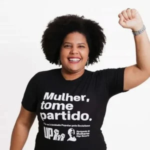 Unidade Popular lança Samara Martins como candidata à Presidência em chapa com Raquel Bricio; conheça as propostas