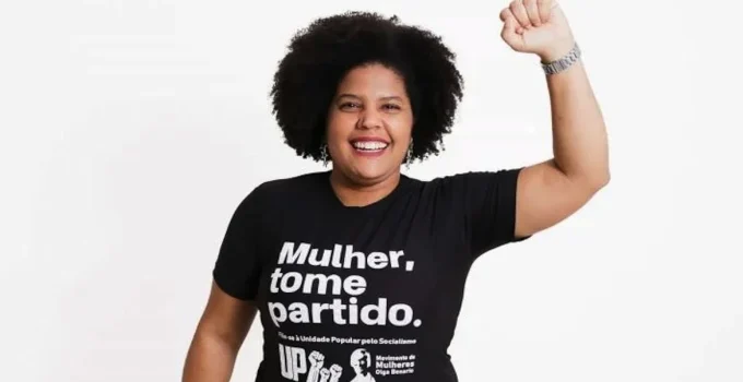 Unidade Popular lança Samara Martins como candidata à Presidência em chapa com Raquel Bricio; conheça as propostas