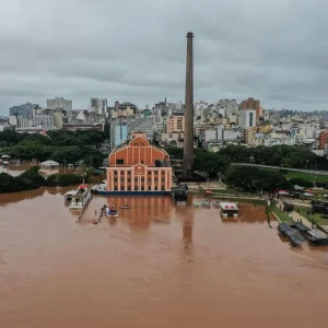 Alerta no Guaíba: Rio pode atingir cota de 2,60m até sexta-feira em Porto Alegre, segundo Serviço Geológico