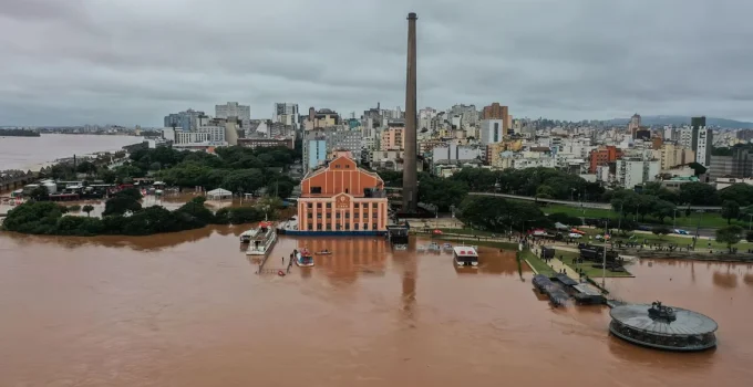 Alerta no Guaíba: Rio pode atingir cota de 2,60m até sexta-feira em Porto Alegre, segundo Serviço Geológico
