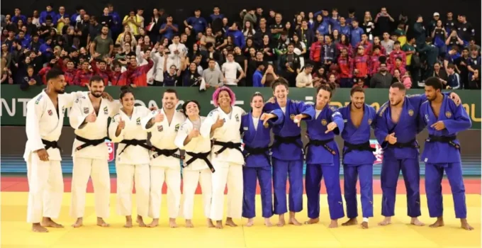 Brasil atropela Alemanha e conquista o título do Desafio Internacional de Judô com atuações de gala