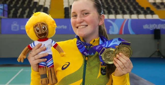 Parabadminton no Brasil: Kauana Beckenkamp Brilha com 3 Ouros em Internacional Válido por Ranking Mundial