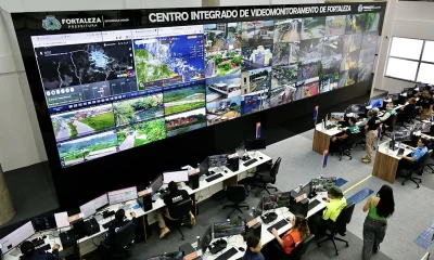 Fortaleza Amplia Videomonitoramento com 7 Mil Câmeras 360° para Combater Violência e Crimes Urbanos