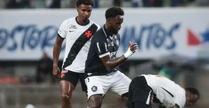 Remo empata com Vasco no Mangueirão após chuva forte, enquanto Vitória vence São Paulo e sobe na tabela do Brasileirão