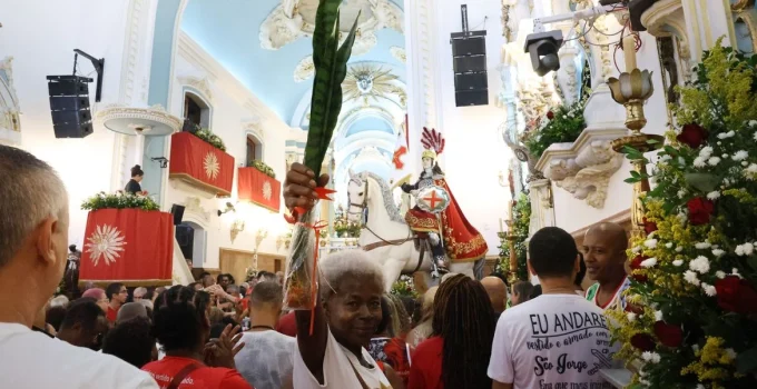 Dia de São Jorge é comemorado no Rio de Janeiro