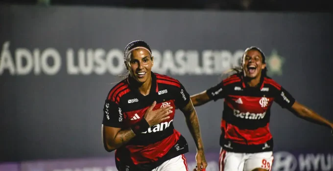 Flamengo vence o Vitória e se aproxima dos líderes no Brasileirão Feminino; veja os detalhes da partida